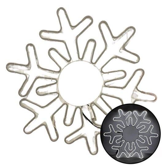 NATAL FLOCO NEVE LUZ 2697-204B CX20