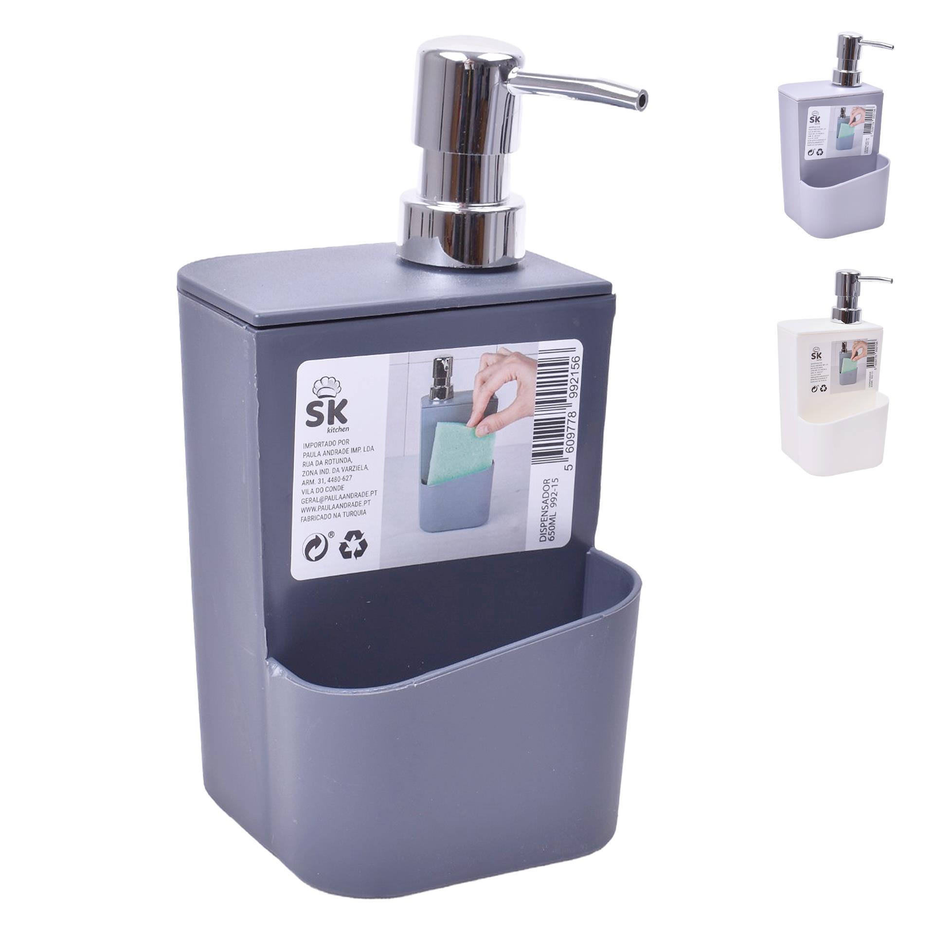 DISPENSADOR P/SABAO 650ML 0992-15 DISPENSADOR P/SABAO 650ML 0992-15