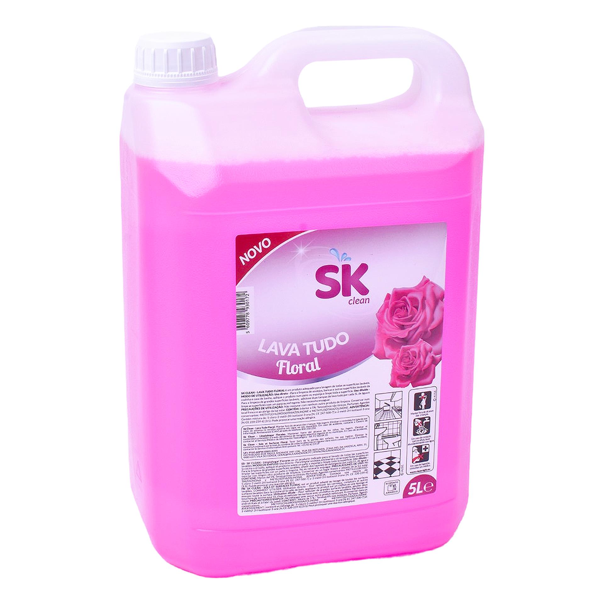 LAVA TUDO SK FLORAL 5L LAVA TUDO SK FLORAL 5L