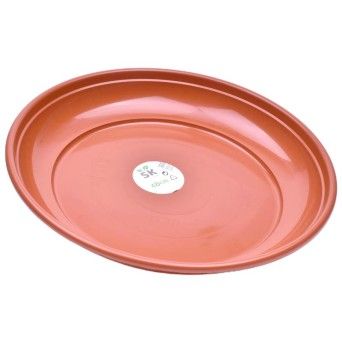 PRATO VASO 48CM CASTANHO