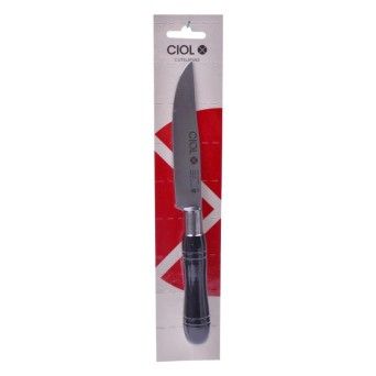 FACA P/ VEGETAIS CABO PRETO 12CM