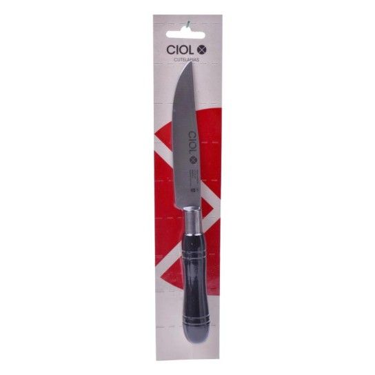FACA P/ VEGETAIS CABO PRETO 12CM