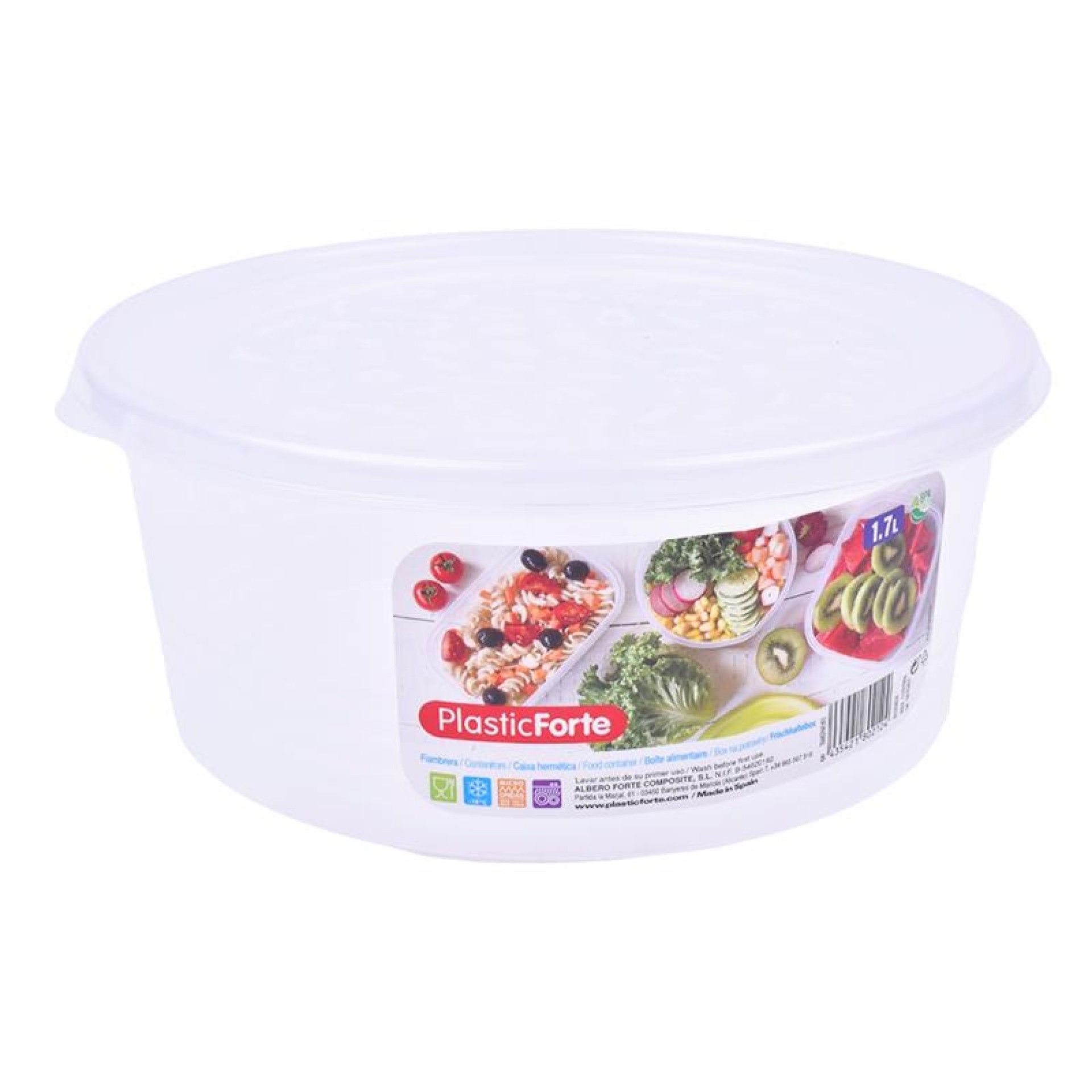FIAMBREIRA BASIC RED. 1,7 L TRANSP FIAMBREIRA BASIC RED. 1,7 L TRANSP