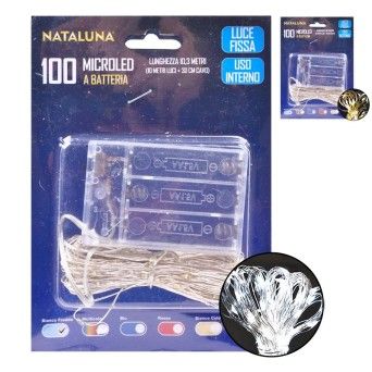 SERIE NATAL 100MICROLED BRANCO 10,3MT REC