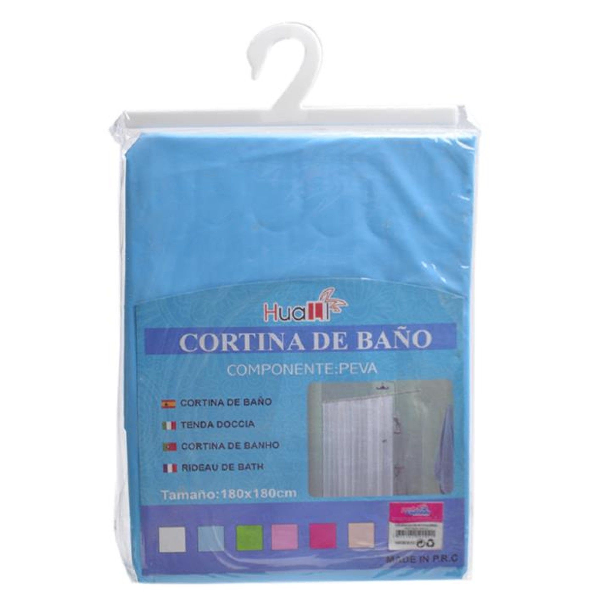 CORTINA BANHO 180X180CM 625-000-2