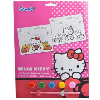 CONJ. ATIVIDADES HELLO KITTY 18497