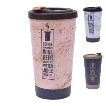 COPO CAFE C/TAMPA 500ML 26354
