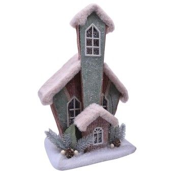CASA C/ LUZ DECORATIVA