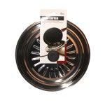 TAMPA ANTISALPICOS METAL 22CM 37097 TAMPA ANTISALPICOS METAL 22CM 37097