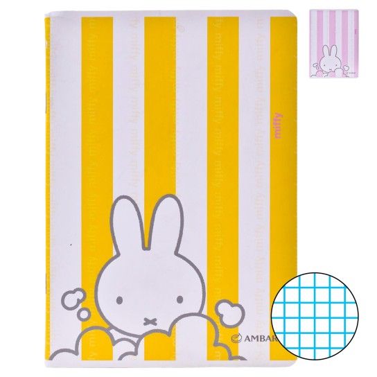 CADERNO A5 QUAD. MIFFY 80F