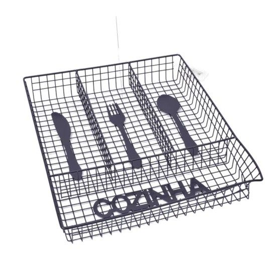 PORTA TALHERES METAL 2689-071 CX48