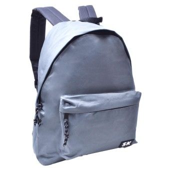 MOCHILA BASICA CINZA 411-611-C CX50