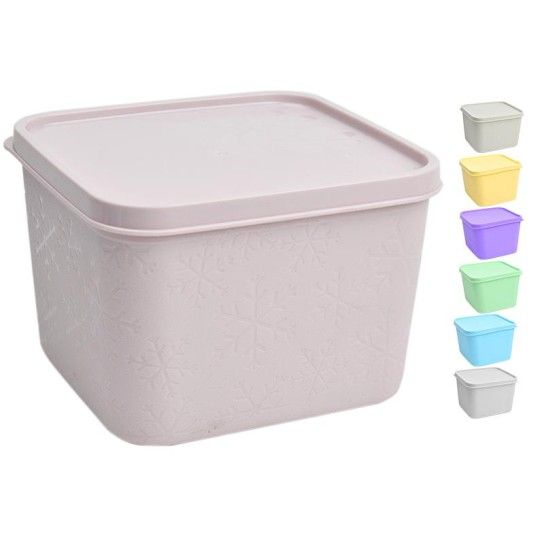 CAIXA PLAST. QUADRADA 1000ML TP5305