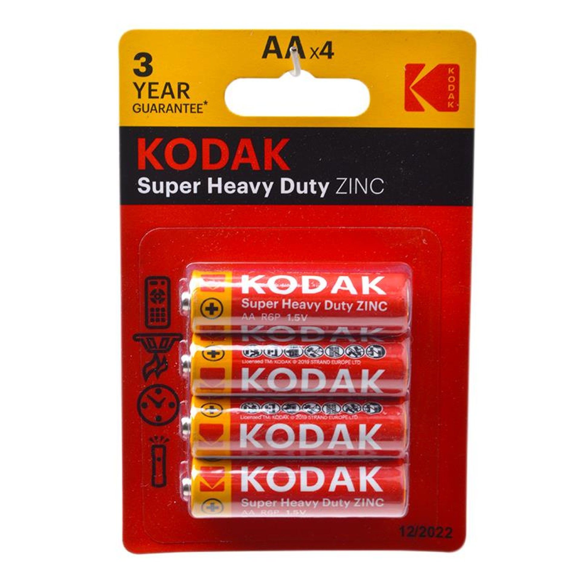 KODAK PILHAS ZINK AA PACK4 KODAK PILHAS ZINK AA PACK4