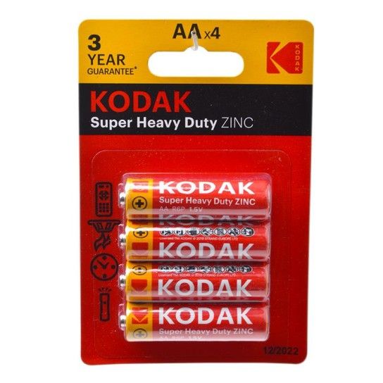 KODAK PILHAS ZINK AA  PACK4