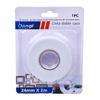 FITA ADESIVA DUPLA FACE 24MMX2M