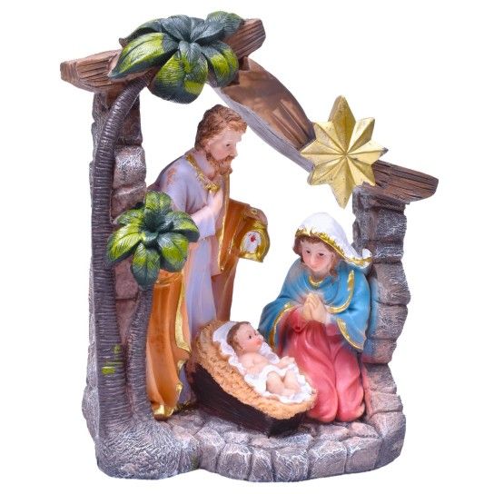 DEC PRESEPIO 22X10X16CM 2981-013 CX24