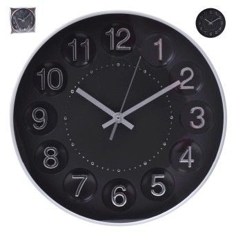 RELOGIO PAREDE 30X4,3CM 2443-022-30 CX30