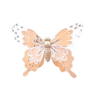 PENDURANTES BORBOLETA DOUR 20CM C/GRAMPO
