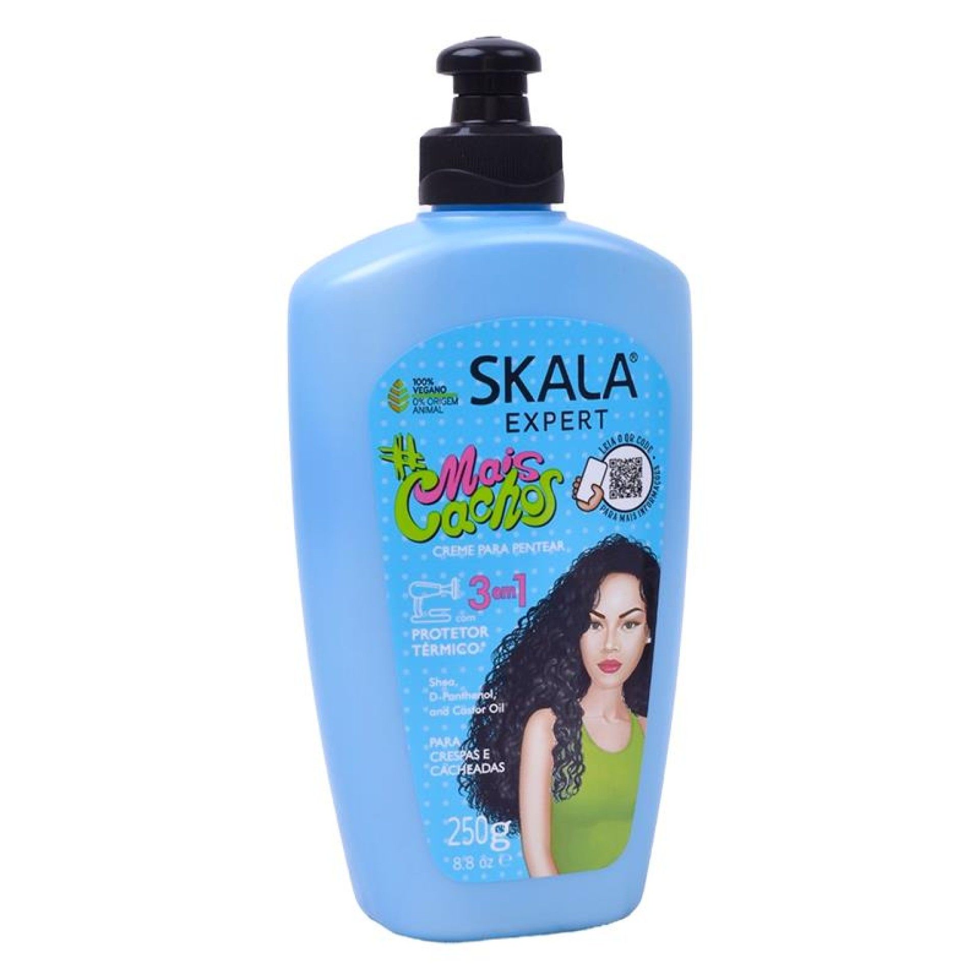 CREME PENTEAR SKALA MAIS CACHOS 250GRS CREME PENTEAR SKALA MAIS CACHOS 250GRS