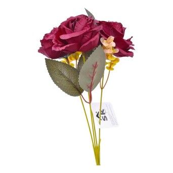 FLOR ARTIF. ROSA 203-071-B CX240