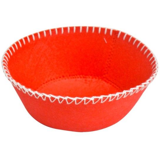 CESTO NATAL FELTRO RED. 7CM