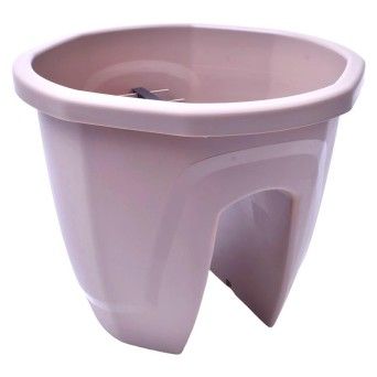 VASO P/FLORES 30X30X24 BLUMAX MOCCA CX24