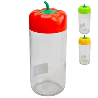 FRASCO VIDRO 750ML TAMPA PIMENTO 053369