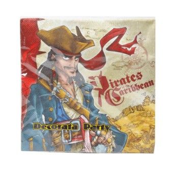 GUARDANAPOS PIRATA 20UNI CX30