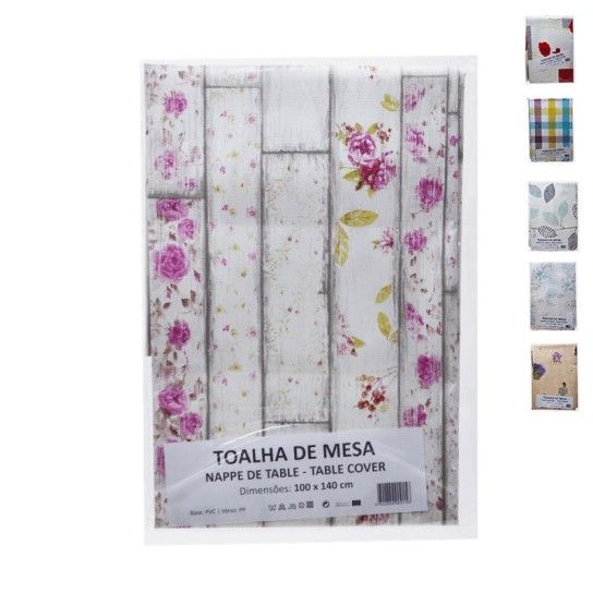 TOALHA MESA PVC 100X140CM