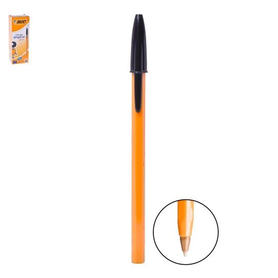 CANETA BIC ORIGINAL FINE PRETA