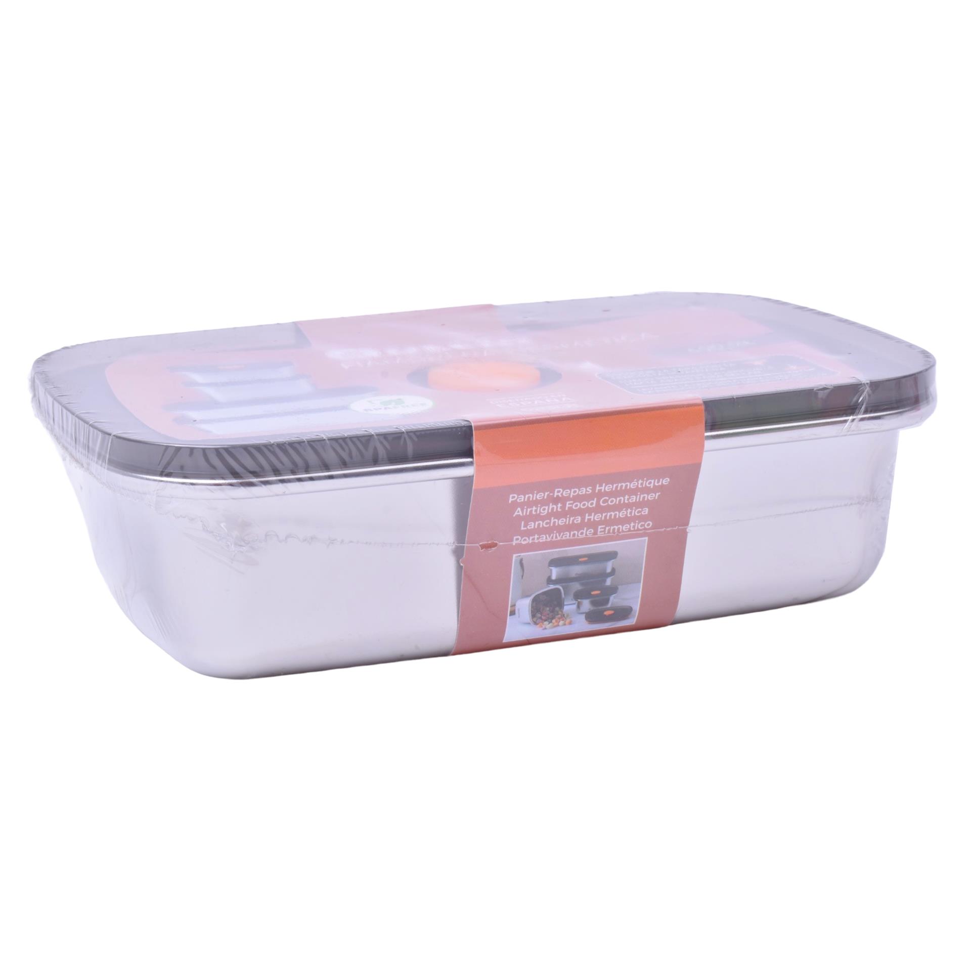 FIAMBREIRA SS HERMETICA RET.600ML QUTTIN FIAMBREIRA SS HERMETICA RET.600ML QUTTIN