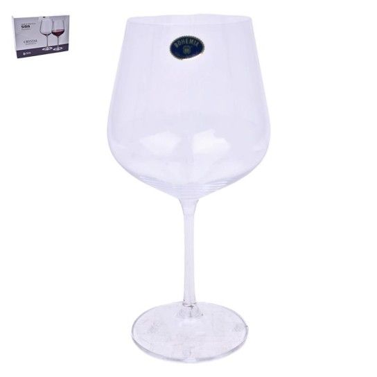 COPO VINHO  CRYSTAL BOHEMIA 600CC SIRA 6UN