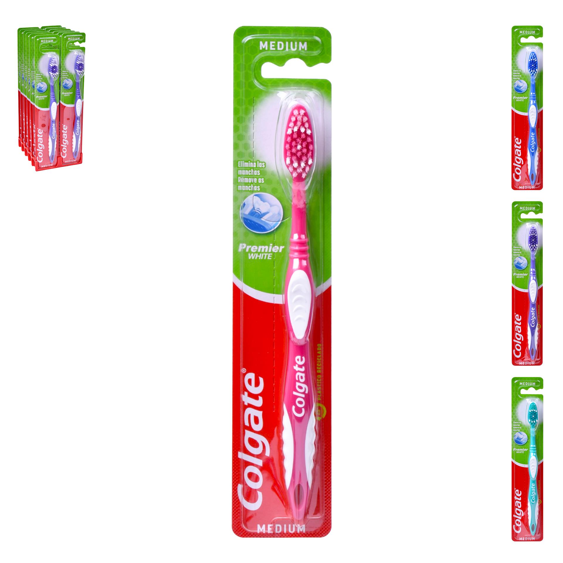 COLGATE ESCOVA DENTES PREMIER WHITE CX12 COLGATE ESCOVA DENTES PREMIER WHITE CX12