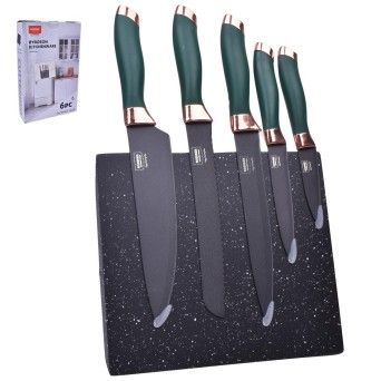 SET 5 FACAS+SUPORTE 2380-068 CX12