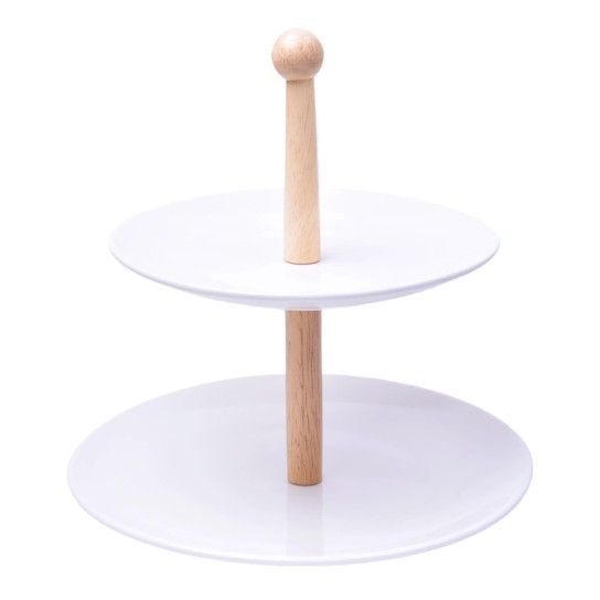 BANDEJA BOLO 2 ALT 25CM 2956-016 CX12