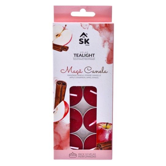 VELA TEA LIGHT MAÇA/CANELA 0082-082CX24 VELA TEA LIGHT MAÇA/CANELA 0082-082CX24