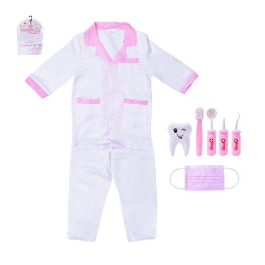FATO CARNAVAL DENTISTA R 110-120CM CX24