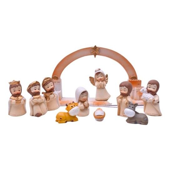 PRESEPIO 11 PEAS 6CM