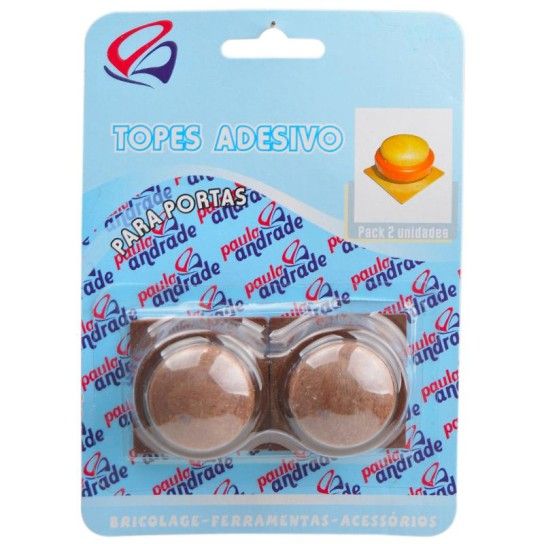 TOPE PORTA ADESIVO CAST. 2UNI 456-015