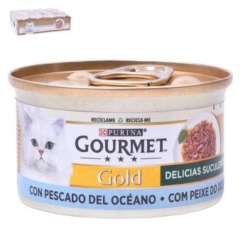 GOURMET GOLD SUCULENTA PESCADA 85GRS