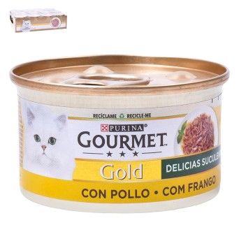 GOURMET GOLD SUCULENTA FRANGO 85GRS