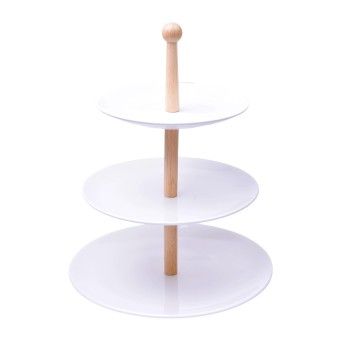BANDEJA BOLO 3 ALT 31X32CM 2956-020