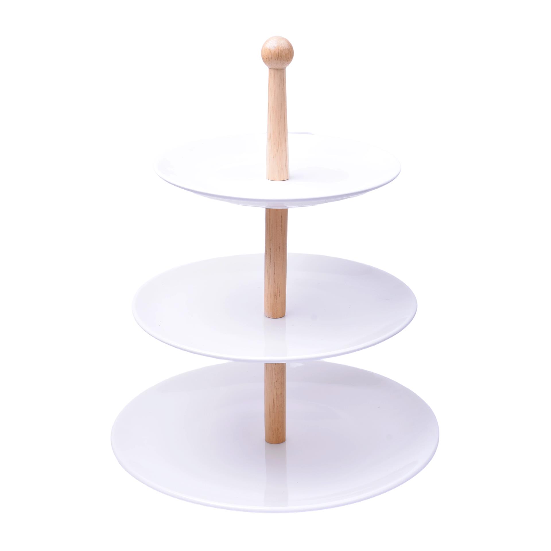 BANDEJA BOLO 3 ALT 31X32CM 2956-020