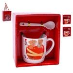 SET CANECA E COLHER 7,2X7,2 2645-109-17 CX120