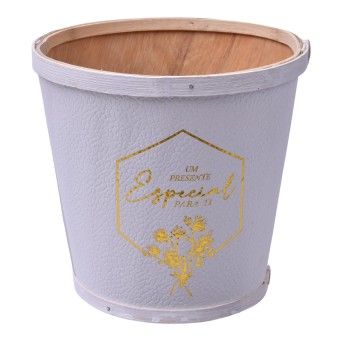VASO MADEIRA 18,5X18,5X17 164-07B CX90