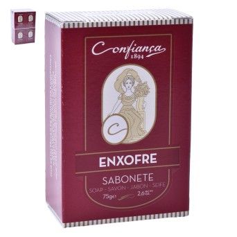 SABONETE ENXOFRE CONFIANA 75G