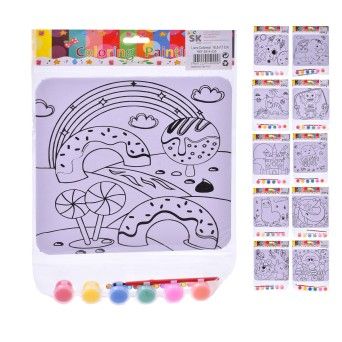 LIVRO COLORIR 18,5X17CM 2914-000 CX360
