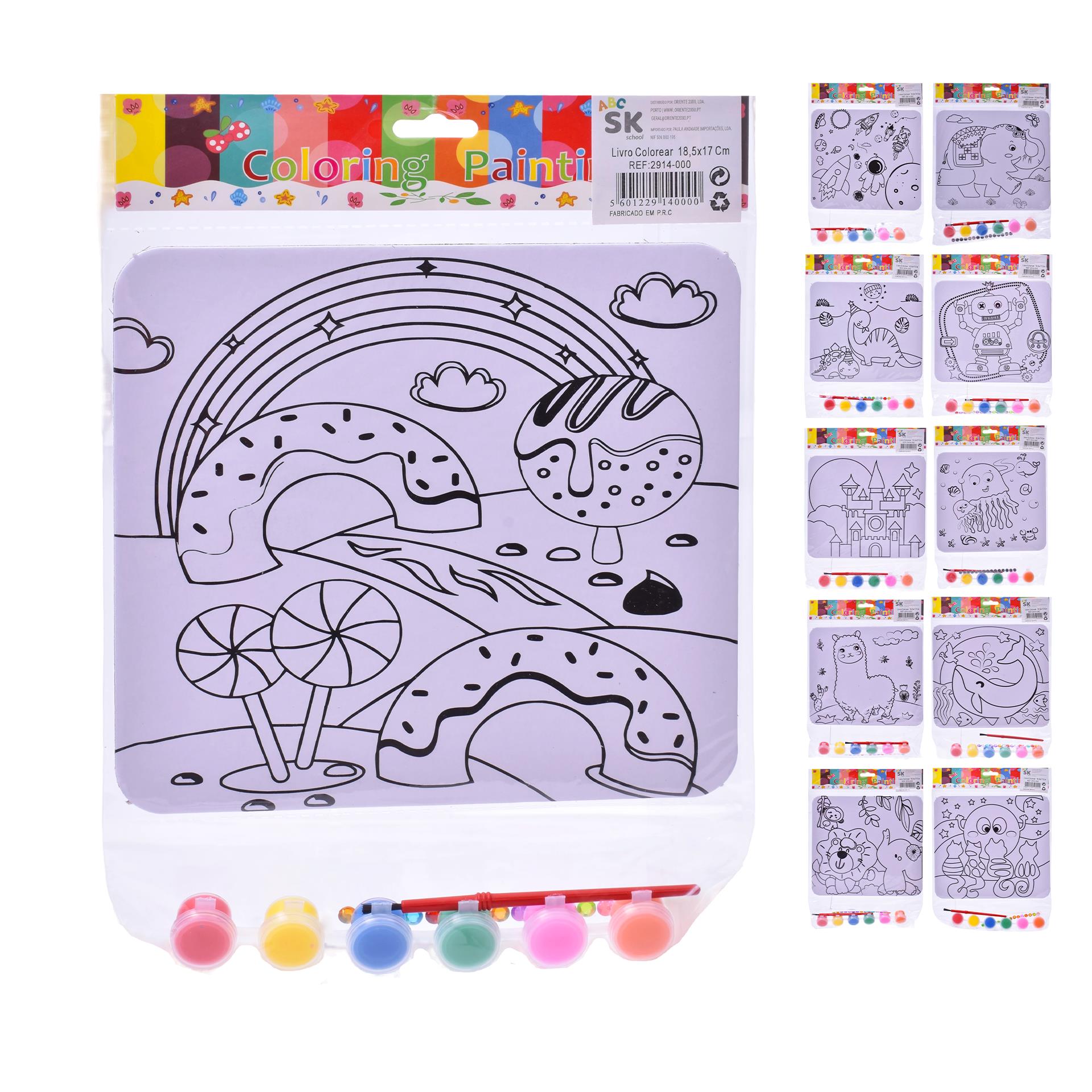 LIVRO COLORIR 18,5X17CM 2914-000 CX360 LIVRO COLORIR 18,5X17CM 2914-000 CX360