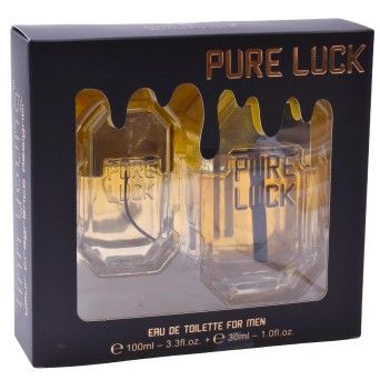 PURE LUCK MEN EDT 100ML + 30ML